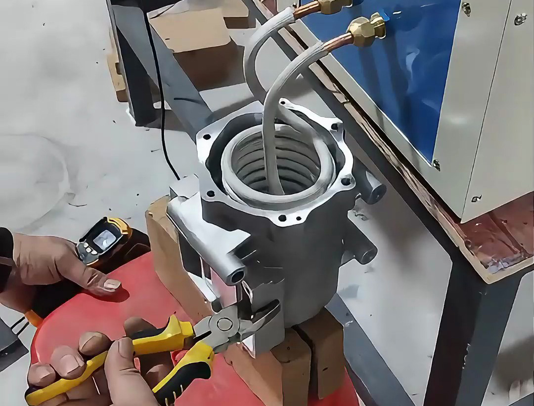 新能源汽車(chē)廠都在用的電機(jī)鋁殼加熱熱裝配技巧，看完秒懂